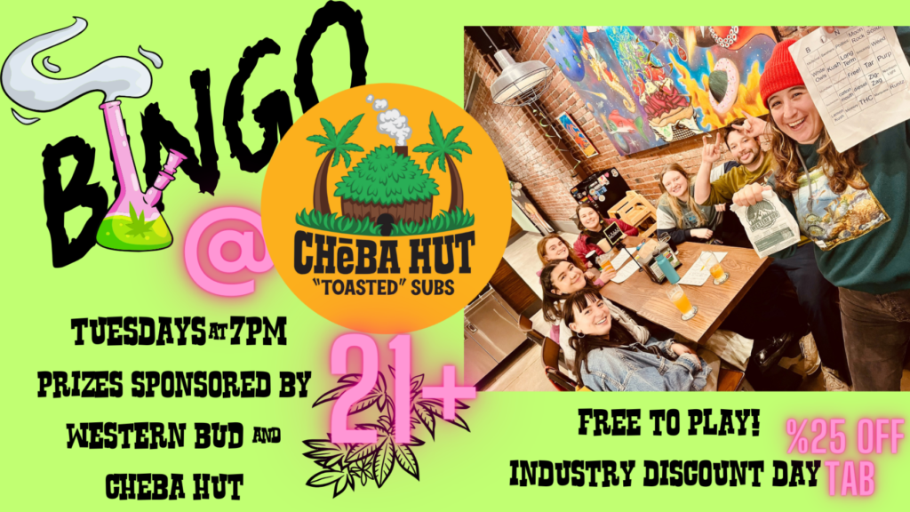 Cheba Hut bingo night